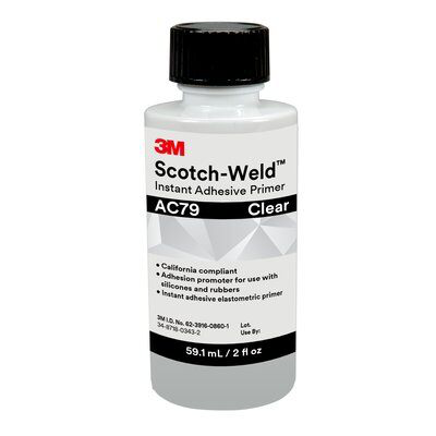 3M™ Scotch-Weld™ AC79快干胶底漆，2液盎司/59.1ml，每箱10支