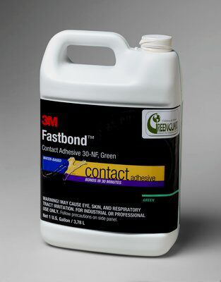 3M™ Fastbond™ 30NF绿色胶粘剂，1加仑装，每箱4桶